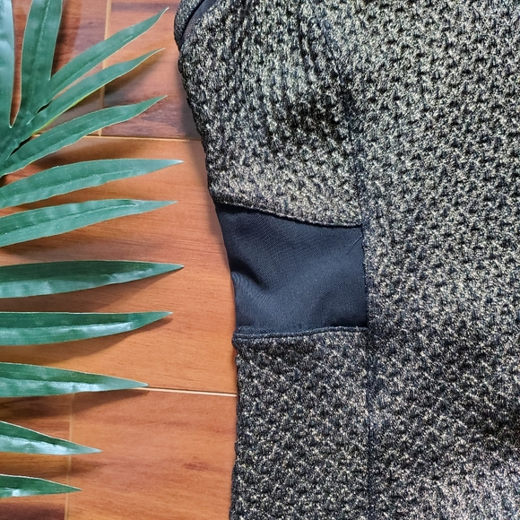 Express Gold and Black Cocktail Dress - Picture 5 of 7